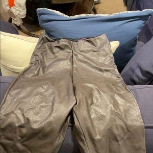 Commando control faux leather leggings